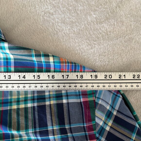 Ralph Lauren Blue Label Men's Vibrant Plaid Shirt - Picture 12 of 13